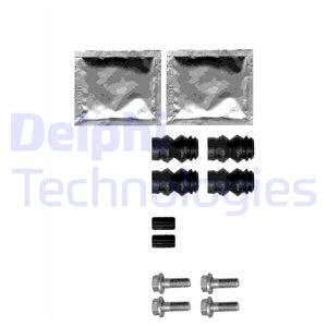 Set accesorii, placute frana (LX0358 DLP) OPEL,RENAULT