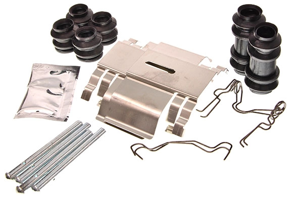 Set accesorii, placute frana MAXGEAR montare puntea spate 27-2598 pentru NISSAN TERRANO II (R20) 1993 1994 1995 1996 1997 1998 1999 2000 2001 2002 2003 2004 2005 2006 2007