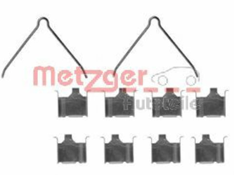 Set accesorii, placute frana MAZDA 323 S Mk VI (BJ) (1998 - 2004) METZGER 109-1166