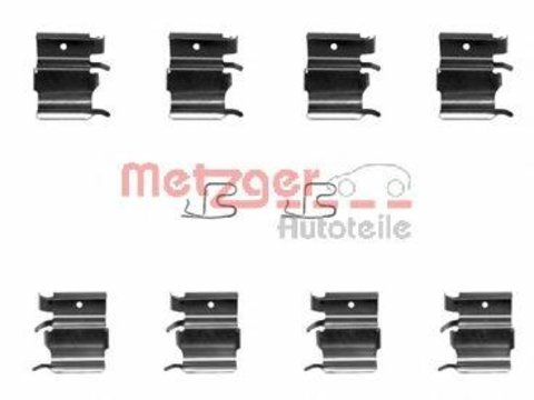 Set accesorii, placute frana MAZDA MX-5 (NA), MAZDA MX-5 Mk II (NB), MAZDA RX 8 (SE17) - METZGER 109-1244