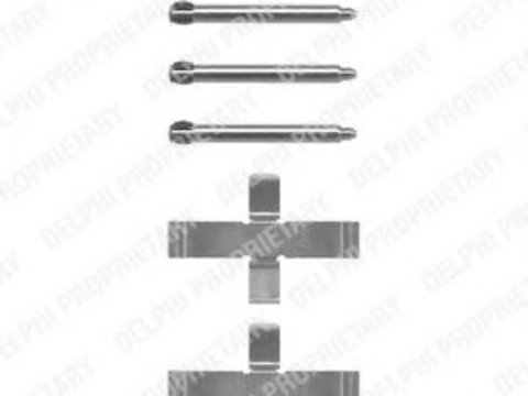 Set accesorii, placute frana MERCEDES C-CLASS (W202) (1993 - 2000) DELPHI LX0070 piesa NOUA