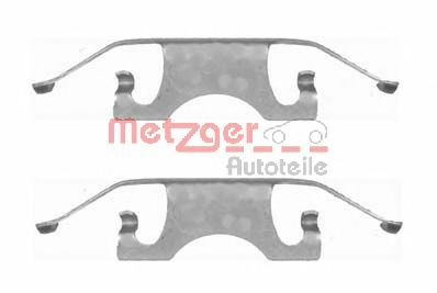 Set accesorii, placute frana MERCEDES S-CLASS Cupe (C215) (1999 - 2006) METZGER 109-1640 piesa NOUA