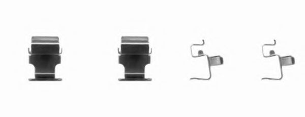 Set accesorii, placute frana MITSUBISHI ASX Van (GA_W_) (2010 - 2016) TEXTAR 82501800