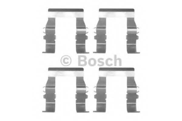 Set accesorii placute frana MITSUBISHI LANCER limuzina (CY/Z_A) (2007 - 2016) Bosch 1 987 474 325