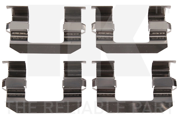 Set accesorii, placute frana NK 7934645 pentru SSANGYONG REXTON / REXTON II (GAB_) 2004-2013