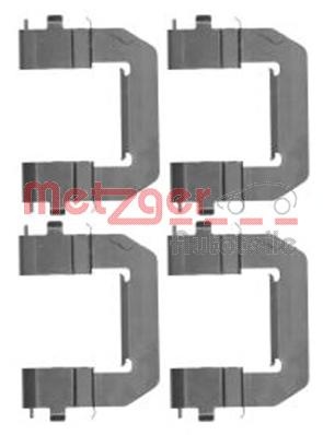 Set accesorii, placute frana OPEL INSIGNIA, OPEL INSIGNIA limuzina, VAUXHALL INSIGNIA limuzina - METZGER 109-1776