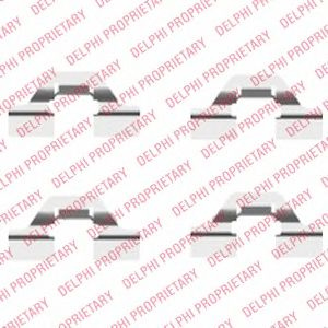 Set accesorii placute frana PEUGEOT 308 CC - Cod intern: W20155423 - LIVRARE DIN STOC in 24 ore!!!