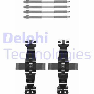 Set accesorii placute frana # Peugeot 508 2018 2019 2020 2021 2022 2023 2024 2025 # LX0674 # DELPHI
