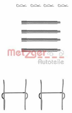 Set accesorii, placute frana PEUGEOT 605 limuzina (6B), PEUGEOT 406 limuzina (8B), MERCEDES-BENZ VITO bus (638) - METZGER 109-1149