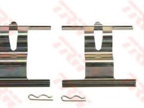 Set accesorii placute frana PORSCHE CAYENNE (9PA, 955) (2002 - 2010) TRW PFK505