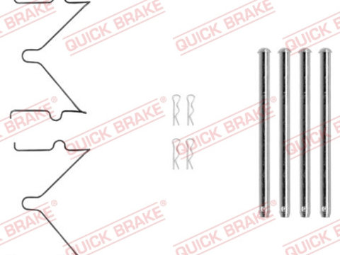 Set accesorii, placute frana punte fata (1090040 QBK) MITSUBISHI,NISSAN,TOYOTA