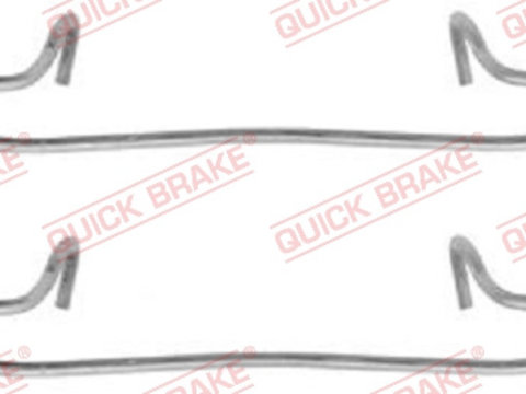 Set accesorii, placute frana punte fata (1091159 QBK) Citroen,FIAT,LANCIA,PEUGEOT,VOLVO