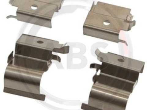 Set accesorii, placute frana punte fata (1799Q ABS) MITSUBISHI