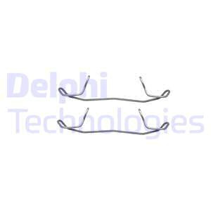 Set accesorii, placute frana punte fata (LX0210 DLP) AUDI,CADILLAC,FORD,FORD ASIA / OCEANIA,JAGUAR,MAZDA,PEUGEOT,SAAB,SEAT,SKODA,TOYOTA,VOLVO,VW