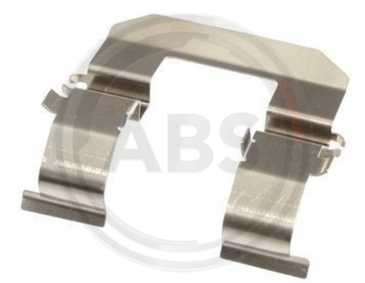 Set accesorii, placute frana puntea spate (1704Q ABS) CHEVROLET,HYUNDAI,OPEL,VAUXHALL