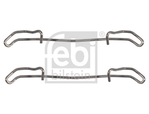 Set accesorii, placute frana puntea spate (182386 FEBI BILSTEIN) FORD,KIA,MAZDA,TOYOTA,VOLVO