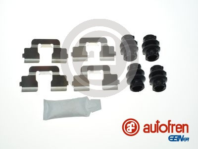 Set accesorii, placute frana puntea spate (D42956A AUT) Citroen,PEUGEOT