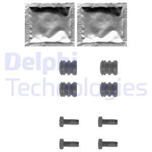 Set accesorii, placute frana puntea spate (LX0355 DLP) ALFA ROMEO,AUDI,FIAT,FORD,LANCIA,MERCEDES-BENZ,MG,NISSAN,PEUGEOT,RENAULT,ROVER,SEAT,SKODA,VOLVO,VW