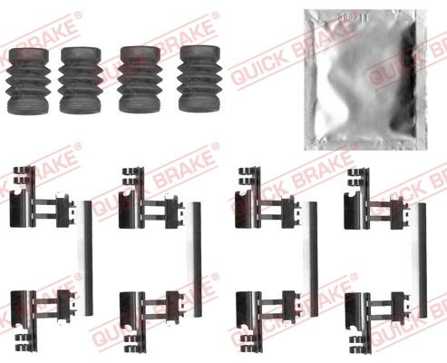 Set accesorii, placute frana QUICK BRAKE 109-0027