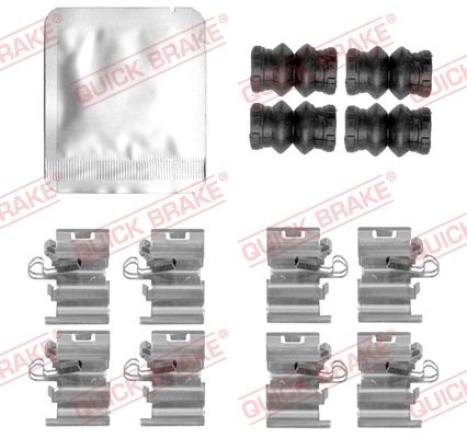 Set accesorii, placute frana QUICK BRAKE 109-0168