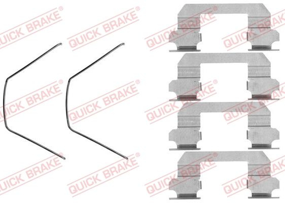 Set accesorii, placute frana QUICK BRAKE 109-1789