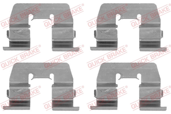 Set accesorii placute frana QUICK BRAKE HYUNDAI ATOS (MX) 1998-2008 - 109-1764