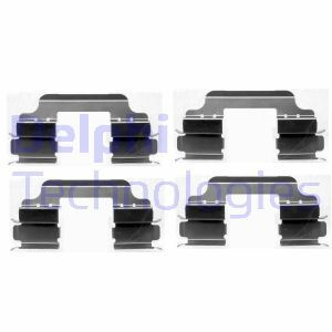 Set accesorii placute frana # Renault Clio 2010 2011 2012 2013 2014 2015 2016 2017 2018 2019 2020 2021 2022 2023 2024 2025 # LX0405 # DELPHI