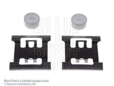 Set accesorii, placute frana RENAULT MASTER II Van (FD), RENAULT MASTER II platou / sasiu (ED/HD/UD), OPEL MOVANO caroserie (F9) - BLUE PRINT ADN14860