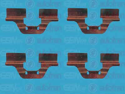 Set accesorii, placute frana SEAT CORDOBA (6L2) (2