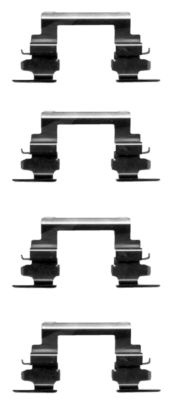 Set accesorii, placute frana TEXTAR 82507300 pentru MITSUBISHI (GAC) ASX 2012-2024