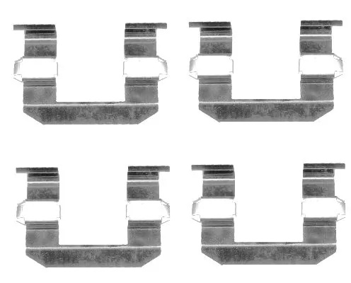 Set accesorii placute frana Textar DAEWOO REXTON (GAB_) 2002-2011 - 82072100