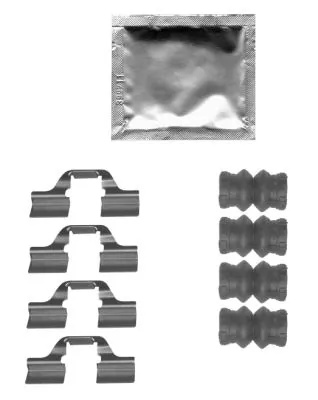 Set accesorii placute frana Textar RENAULT GRAND SCÉNIC IV (R9_) 2016-2023 - 82519500