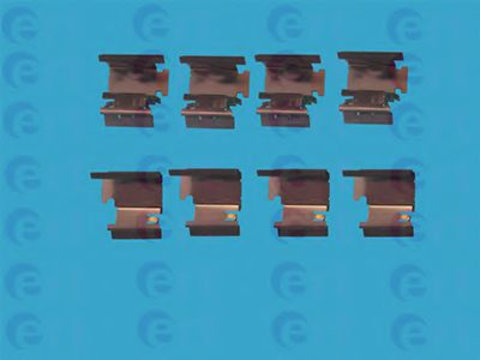 Set accesorii, placute frana TOYOTA COROLLA Verso (ZER, ZZE12, R1) (2004 - 2009) ERT 420008 piesa NOUA