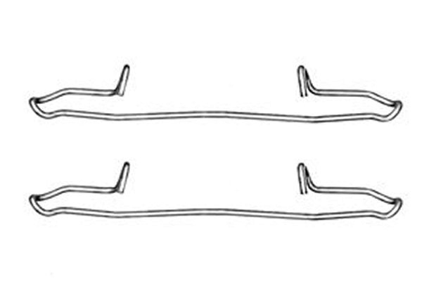 Set accesorii, placute frana TRW PFK349 model PEUGEOT 806 (221) 1994 1995 1996 1997 1998 1999 2000 2001 2002