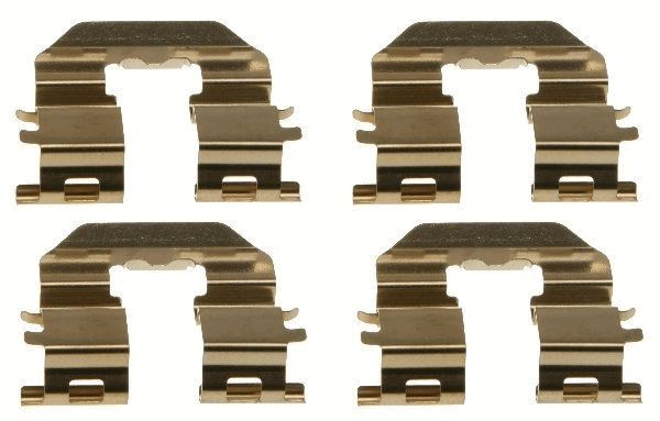 Set accesorii, placute frana TRW PFK617