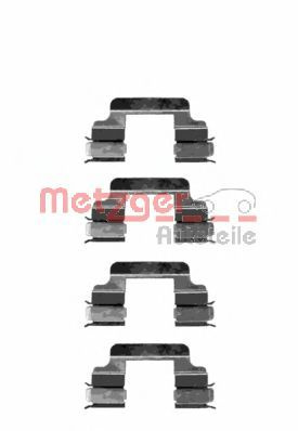 Set accesorii placute frana VW POLO (9N_) (2001 - 