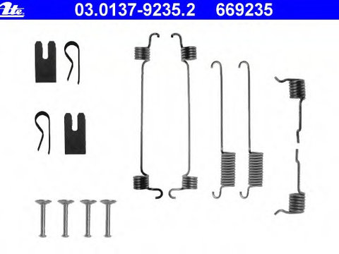 Set accesorii sabot de frana 03 0137-9235 2 ATE pentru Ford Focus