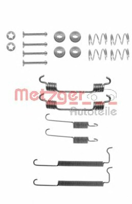 Set accesorii sabot de frana 105-0709 METZGER pentru Opel Corsa Opel Vita Opel Tigra