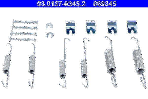 Set accesorii, sabot de frana ATE 03.013