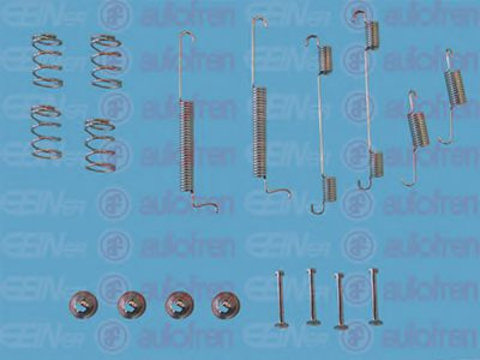 Set accesorii, sabot de frana CHEVROLET MATIZ (M200, M250) (2005 - 2020) AUTOFREN SEINSA D3889A