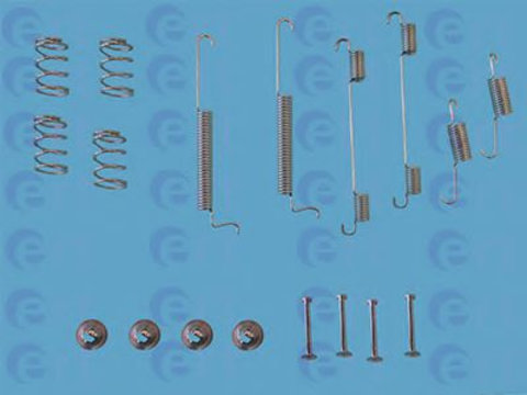 Set accesorii, sabot de frana CHEVROLET SPARK (2005 - 2016) ERT 310004 piesa NOUA