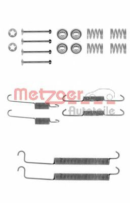 Set accesorii, sabot de frana CITROËN BERLINGO (MF) (1996 - 2016) METZGER 105-0756