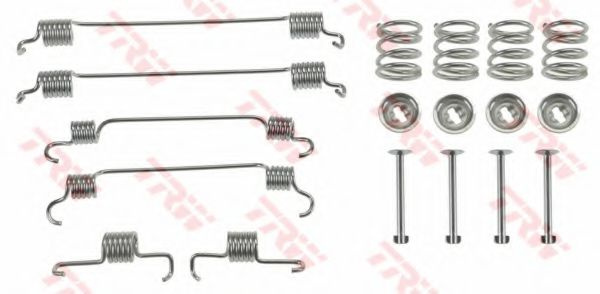 Set accesorii, sabot de frana CITROËN C1 (PM_, PN