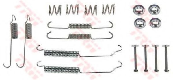 Set accesorii, sabot de frana CITROEN XSARA Cupe (