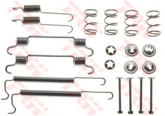 Set accesorii sabot de frana # Daewoo Lacetti 2004 2005 2006 2007 2008 2009 2010 2011 2012 2013 2014 2015 2016 2017 2018 2019 2020 2021 2022 2023 2024 2025 # SFK384 # TRW