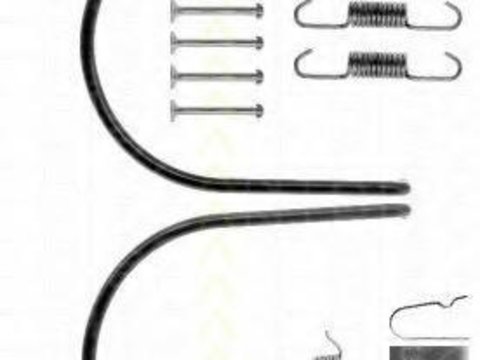 Set accesorii, sabot de frana DAIHATSU CHARADE Mk II (G11, G30) - TRISCAN 8105 412553