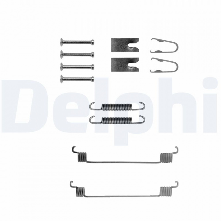 Set accesorii, sabot de frana DELPHI LY1291 se potriveste la MAZDA 3 (BK) 2003 2004 2005 2006 2007 2008 2009