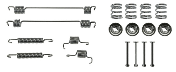 Set accesorii sabot de frana # Fiat 500 2010 2011 2012 2013 2014 2015 2016 2017 2018 2019 2020 2021 2022 2023 2024 2025 # SFK240 # TRW