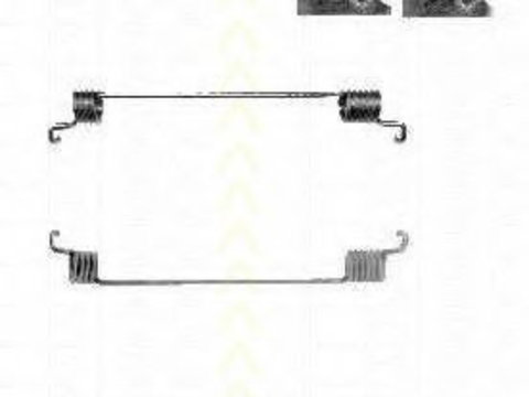 Set accesorii, sabot de frana FIAT IDEA (350) (2003 - 2016) TRISCAN 8105 152562 piesa NOUA