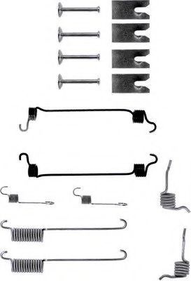 Set accesorii, sabot de frana FORD KA (RB) (1996 -